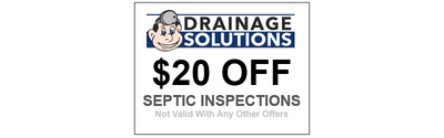 COUPON - $20 OFF SEPTIC INSPECTIONS